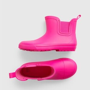 GAP toddler hot pink rainboots
